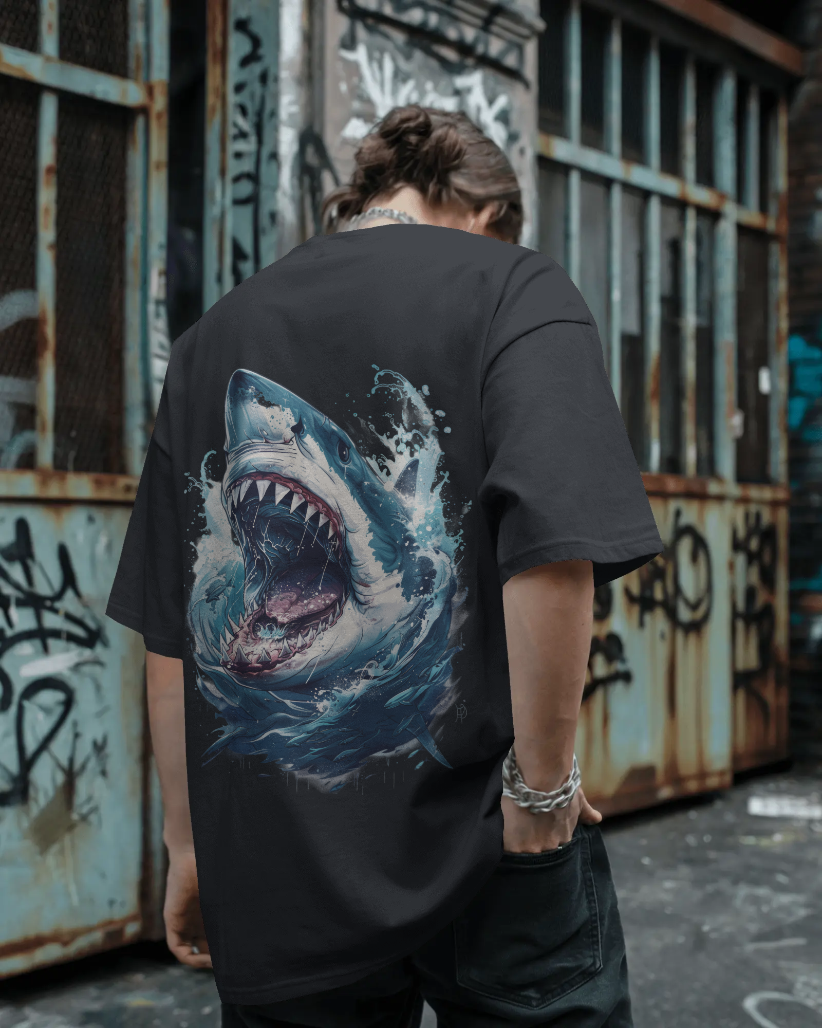 Shark Oversized Tshirt