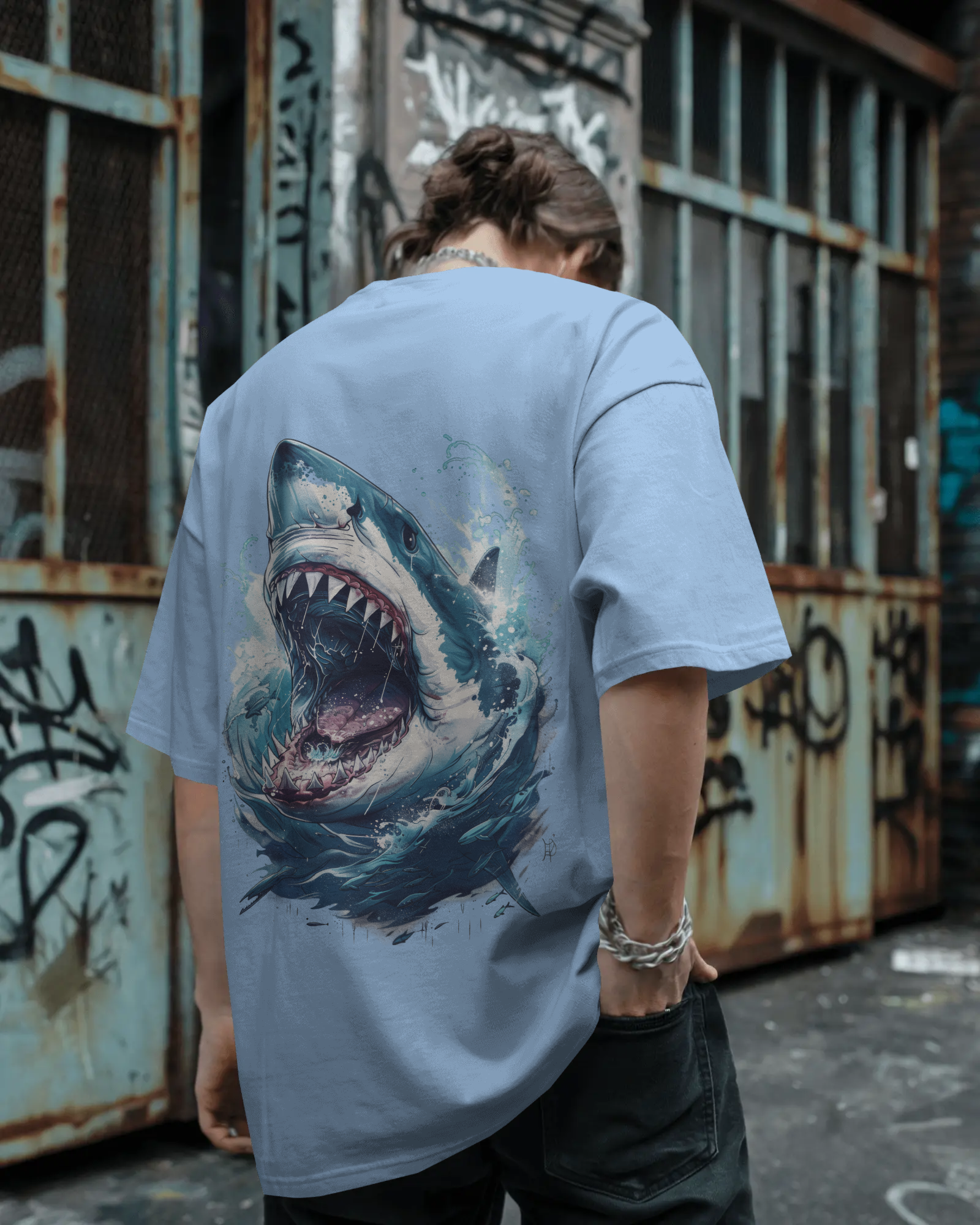Shark Oversized Tshirt