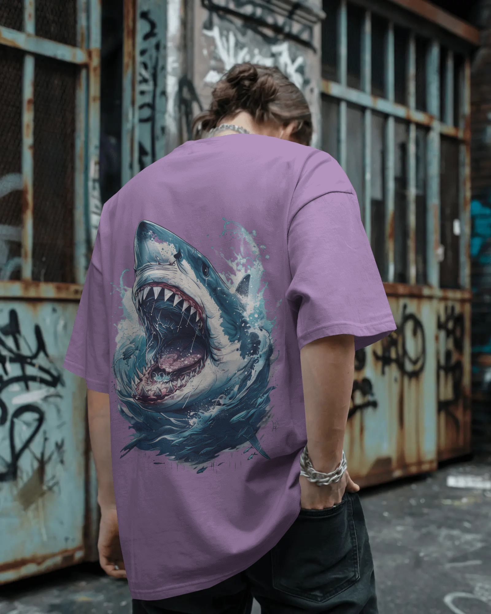 Shark Oversized Tshirt