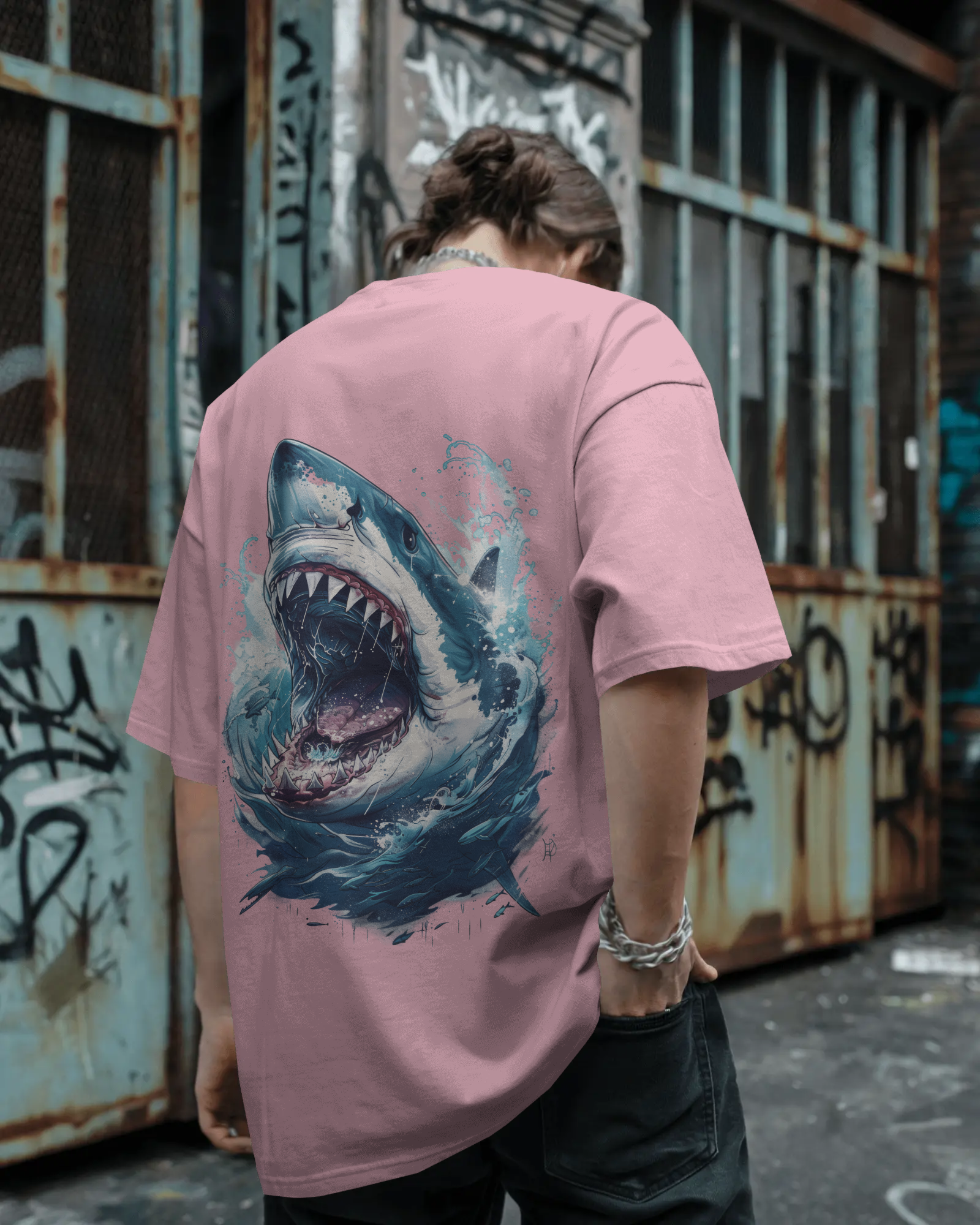 Shark Oversized Tshirt