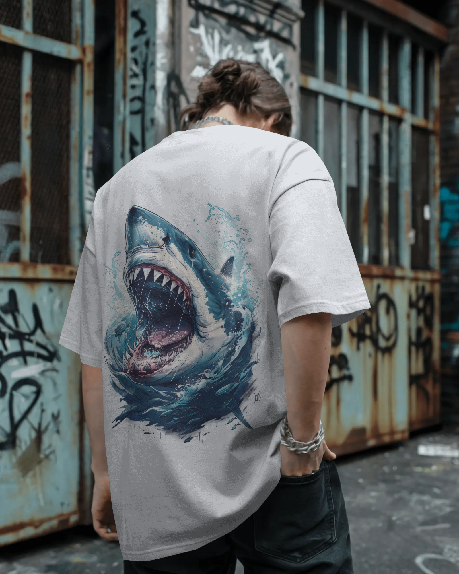 Shark Oversized Tshirt